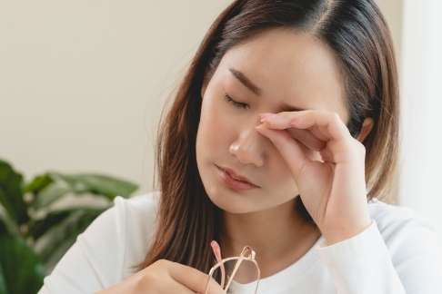 眼精疲労改善
